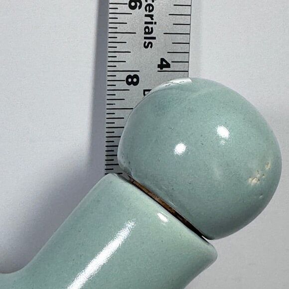 Mohawk Jug Green Stoneware Vintage Pottery NY R-4 Jug Sea Foam Green - Picture 7 of 9